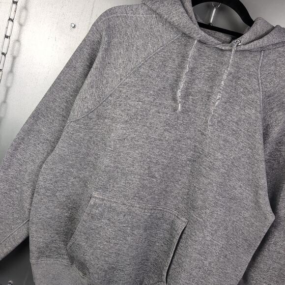 Vintage Other - Discus Vintage '80s Tri-blend heather Gray Pullover Hoodie Sweatshirt Medium